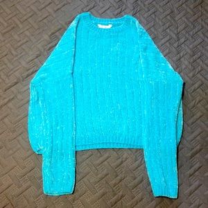 NOBO size 2XL bright blue sweater